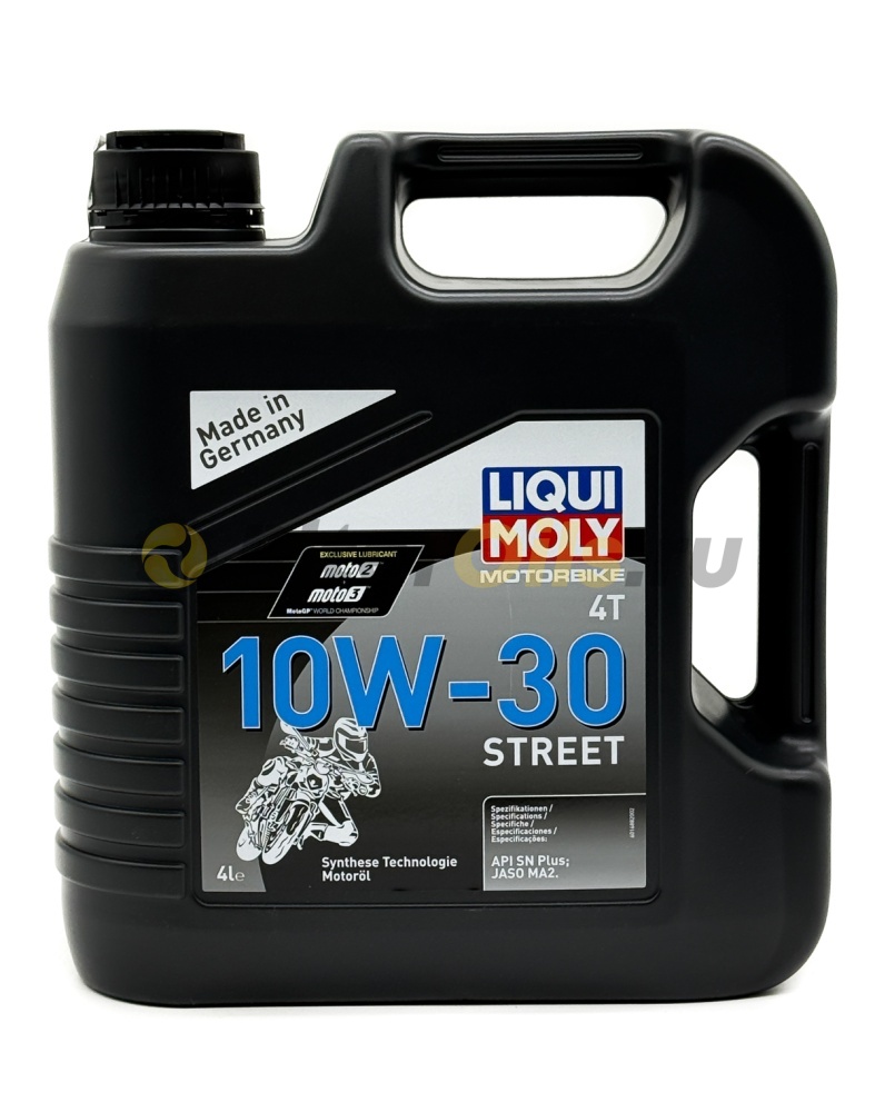 LIQUI MOLY Motorbike 4T Street 10W-30 масло для 4-тактных мотоциклов 4л 1688