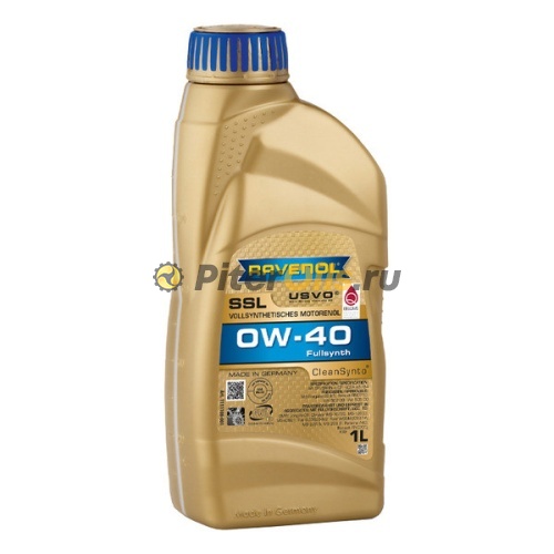 RAVENOL моторное масло Super Synthetik Oel SSL SAE 0W-40 (1л) 4014835718715