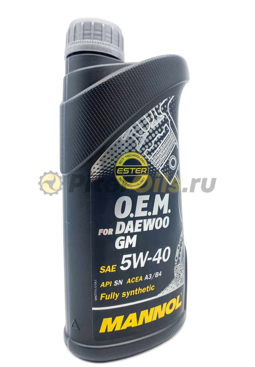 Mannol O.E.M for Daewoo GM 5W-40 (1л) синт. 4055/7711
