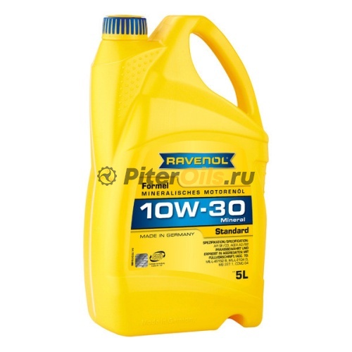 RAVENOL моторное масло Formel Standard SAE 10W-30 (5л) 4014835724655