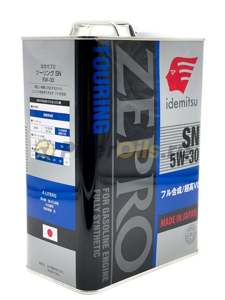 Купить Синтетические - IDEMITSU Zepro Touring F-S SP/SN/GF-6A 5W