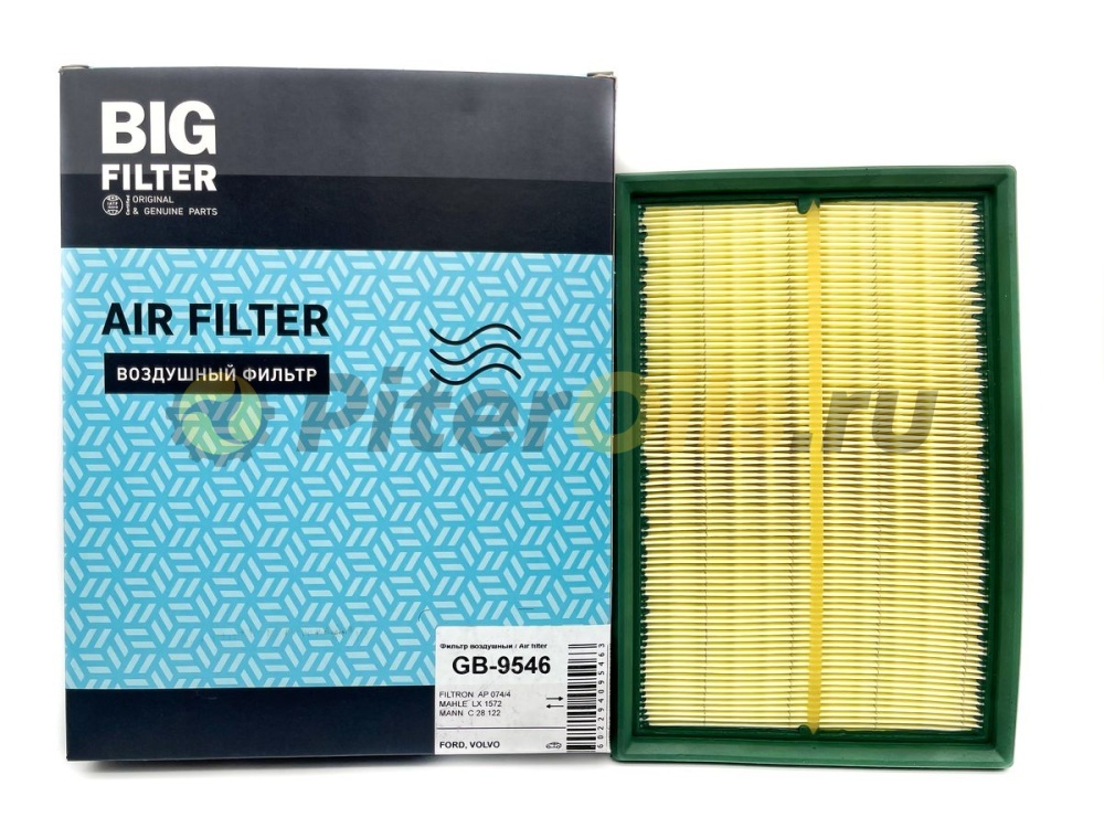 Фильтр воздушный BIG FILTER GB9546 (C28122) FORD FOCUS / Geely Emgrand X7 11-