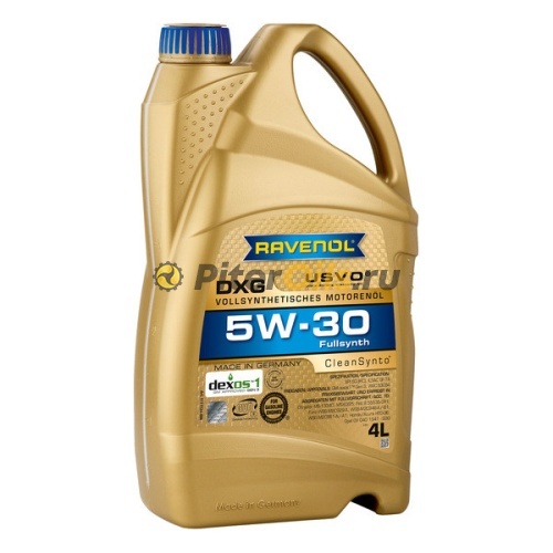 RAVENOL моторное масло DXG SAE 5W-30 (4л) 4014835732391
