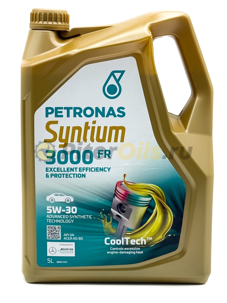 Petronas Syntium 3000 FR 5W30 (5л) 70260M12EU