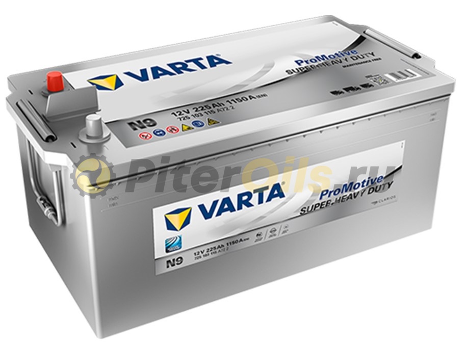 Аккумулятор VARTA Promotive SHD 225 А/ч EN1 150 А 518x276x242 N9 725 103 115