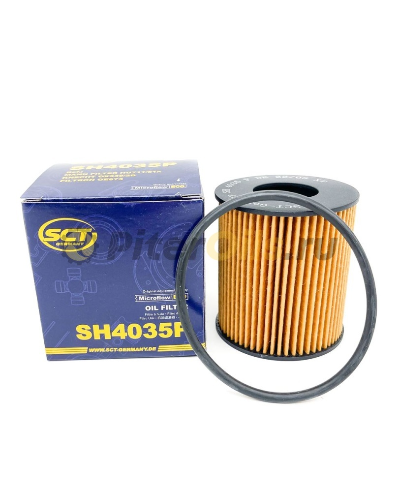 Фильтр масляный SCT SН4035 (HU711/51x)