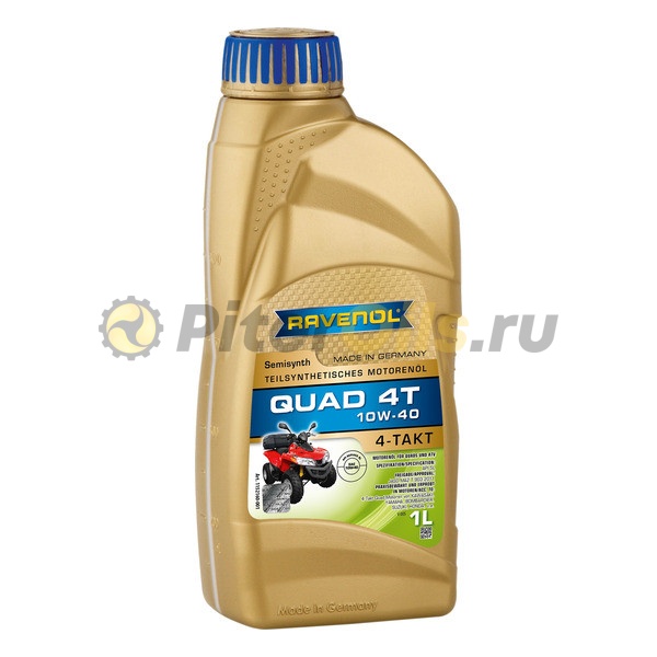 RAVENOL моторное масло QUAD 4T SAE 10W-40 (1л) 4014835771116