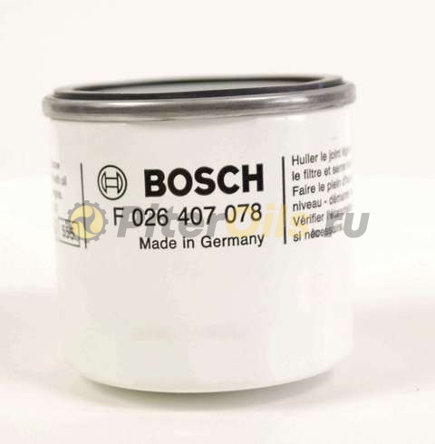 Фильтр масляный Bosch F026407078 (W7008, SM196)