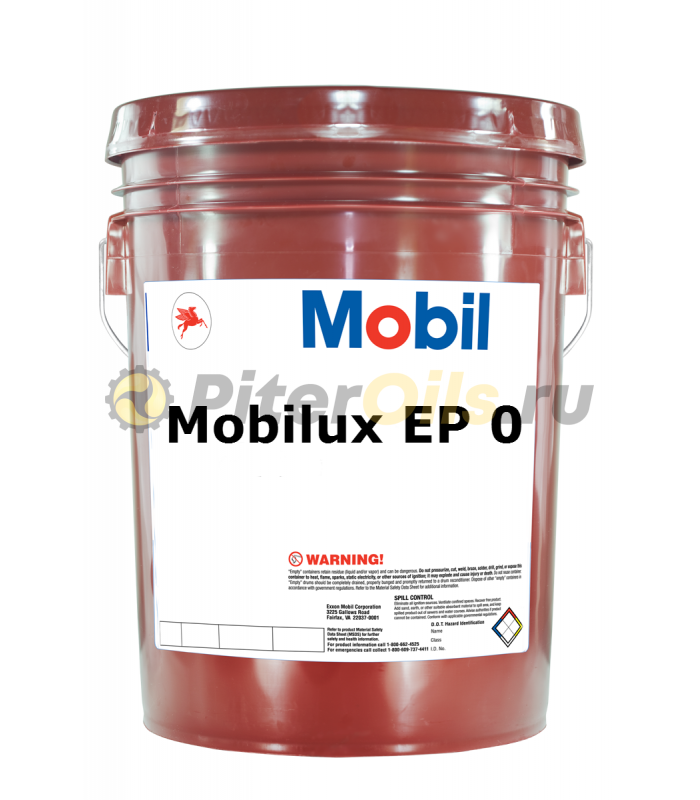 Mobil Mobilux EP 0 (18кг) 146374/157109 Смазка