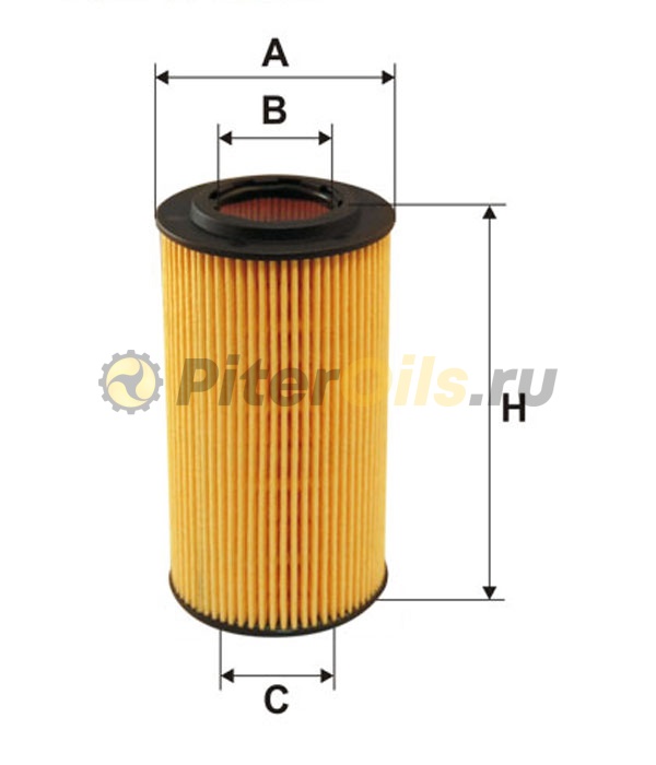 Фильтр масляный FILTRON OE640/2 (HU718/5x)