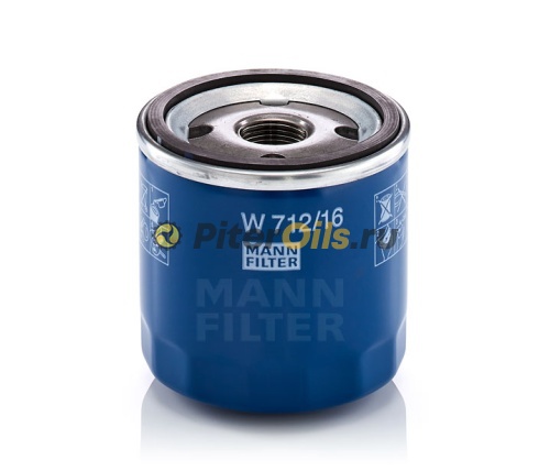 Фильтр масляный MANN W712/16 (W714/4) МТЗ 320.4 Lombardini LDW1603