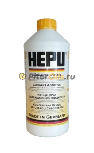 HEPU Антифриз Coolant G11 концентрат желтый 1,5 л P999YLW