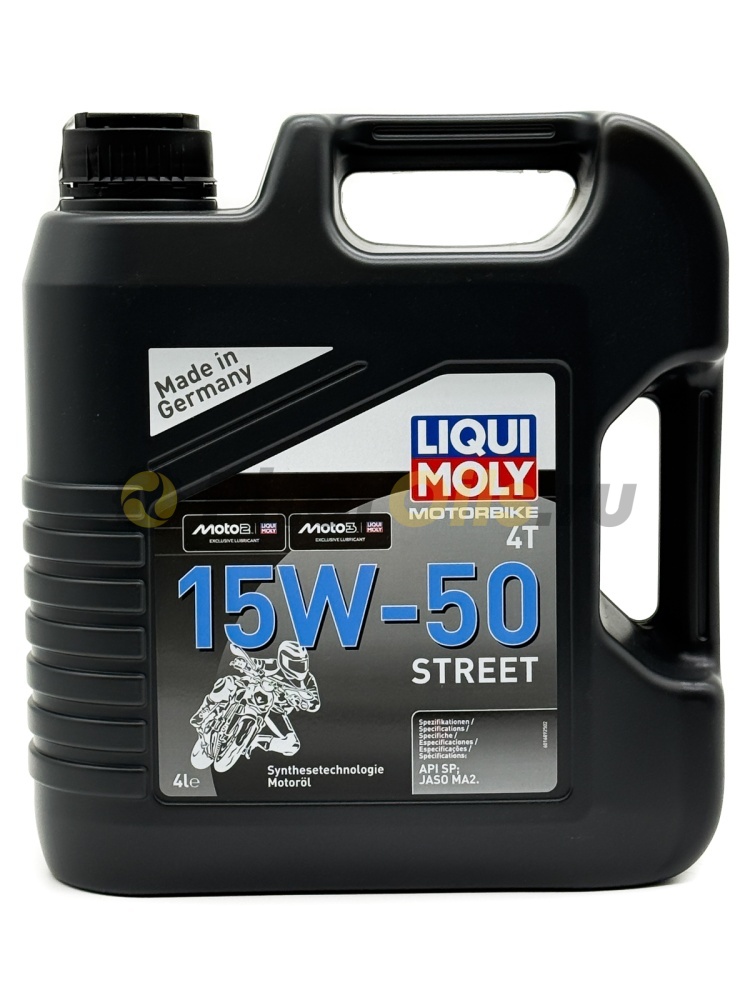 LIQUI MOLY Motorrad Motorbike 4T Street 15w50 (4л) 1689