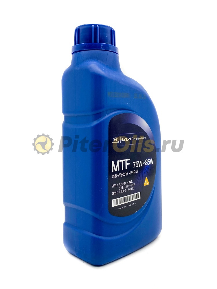 Hyundai/Kia SAE 75w85 MTF GL-4 п/с (1л) 0430000110