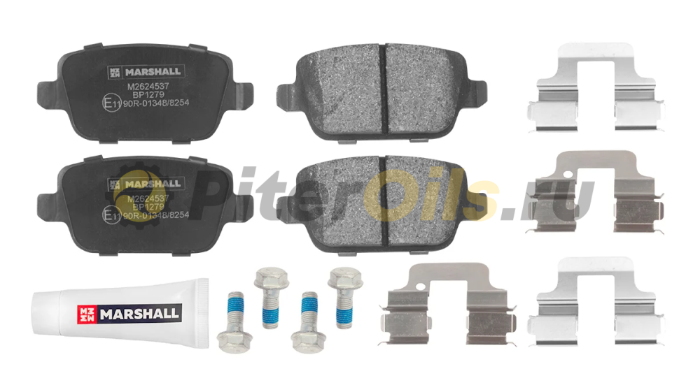 Marshall Колодки тормозные дисковые задние M2624537