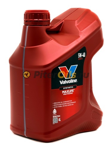 Valvoline MaxLife Synthetic 5W-40 4л  872364/908754