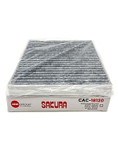 Sakura Фильтр салонный угольный CAC18120 (CUK2141, FP2141, CU2141)
