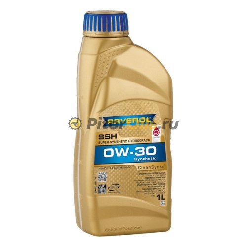 RAVENOL моторное масло Super Synthetic Hydrocrack SSH SAE 0W-30 (1л) 4014835795310