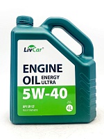 LIVCAR ENGINE OIL ENERGY ULTRA 5W40 API SP/CF (4л) LC1040540004