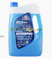 AGA-Z45EV Антифриз -45С G12++ синий 5кг AGA306Z