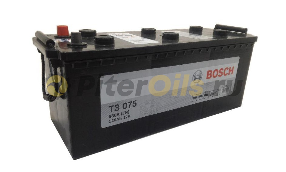 Аккумулятор BOSCH T3 120Ah 680А + слева 513x189x223 B00 0092T30750