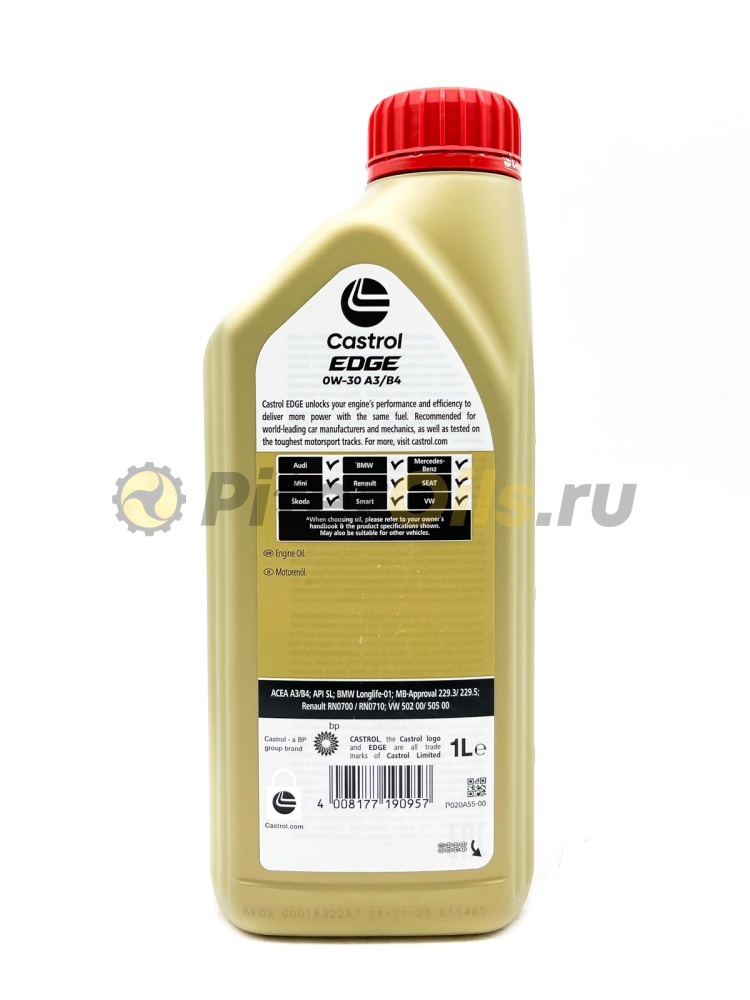 Castrol EDGE 0W30 A3/B4 (1л) 157E6A