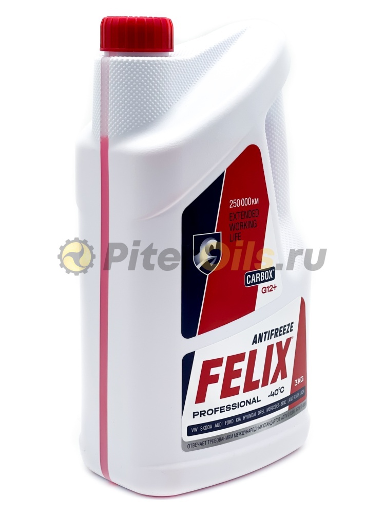 Антифриз FELIX CARBOX -40 красный (3кг) 430206326