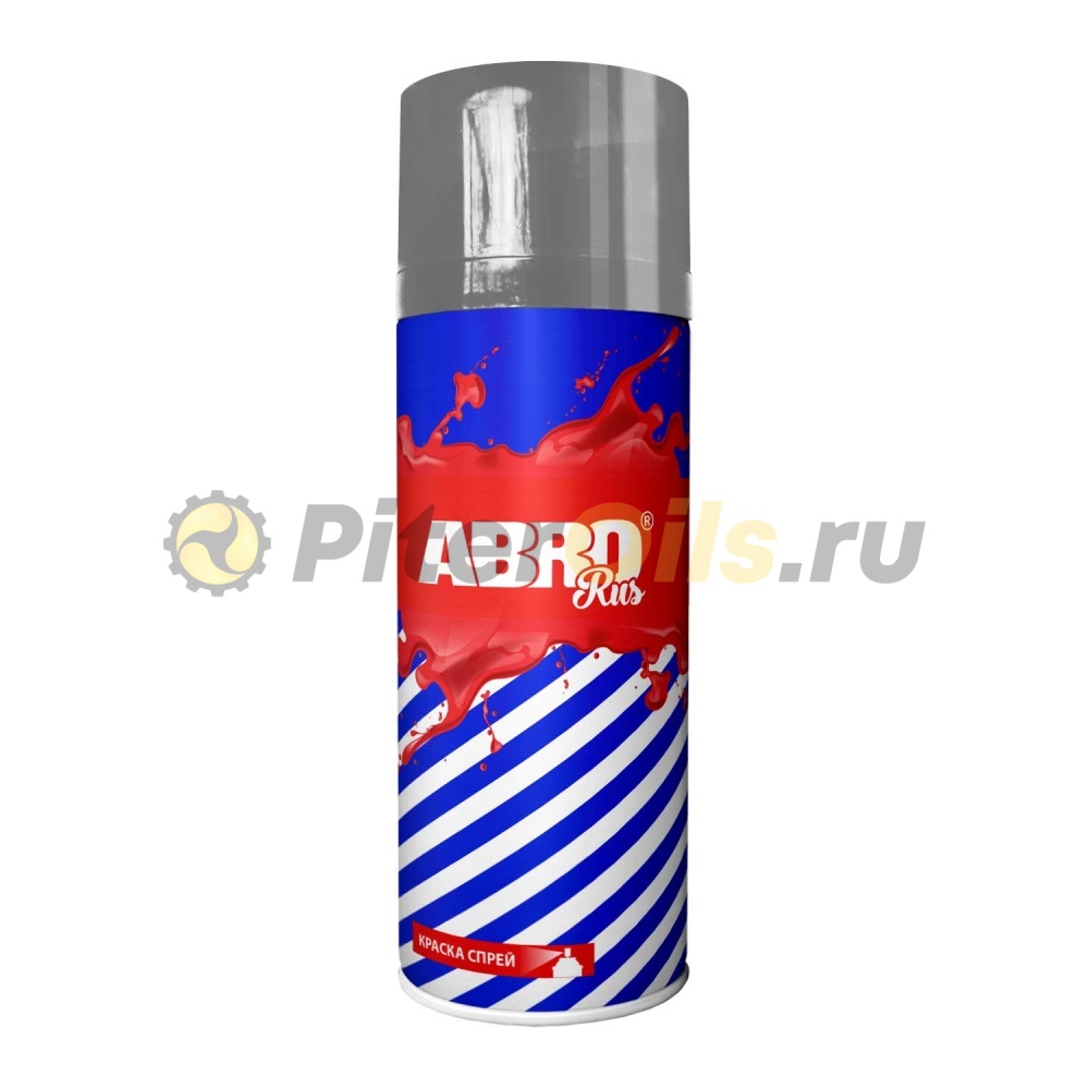 ABRO Краска-спрей № 36 алюминиевая (серебро) SPO-036-R 473 мл