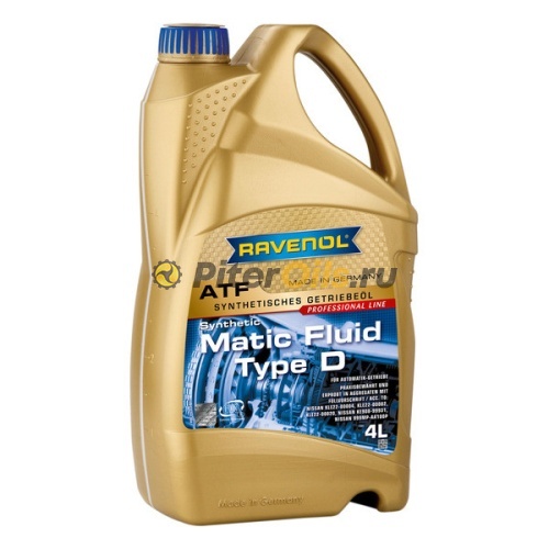 RAVENOL трансмиссионное масло ATF Matic Fluid Type D (4л) 4014835743793