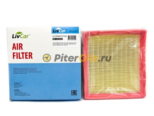 Фильтр воздушный LIVCAR LCV000/21014A (C21014)