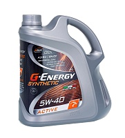 G-Energy Synthetic Active 5W-40 (4л) 253142410