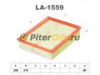 Фильтр воздушный LYNX LA1559 (AP063/1, C26168, LX622)