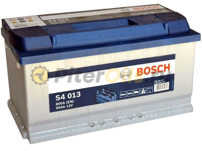 Аккумулятор BOSCH Silver 95 А/ч 800A 353x175x190 S4 595 402 080 (- +)