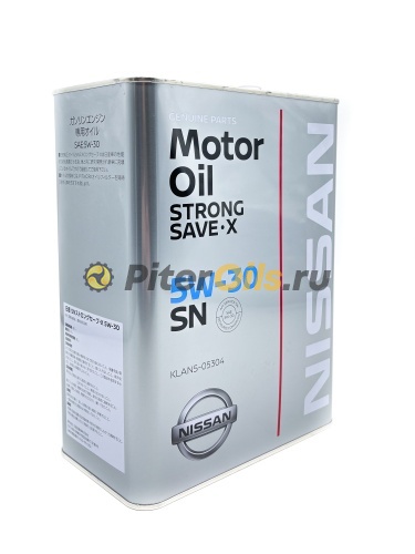 NISSAN Strong Save X 5W-30 SN/SP 4л KLAN505304/KLAP505304