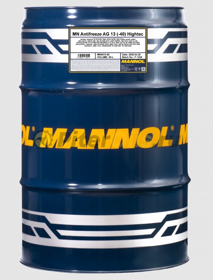 Mannol Antifreeze MN AG13 -40 (60л) 401360