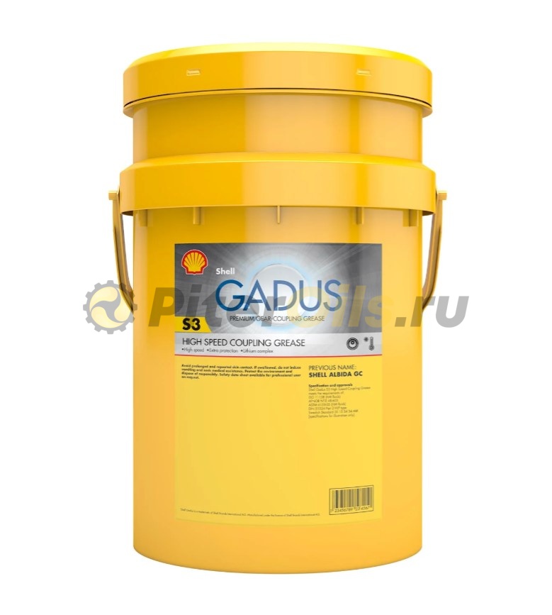 Shell Смазка Gadus S3 High Speed Coupling Grease (18кг) 550028096
