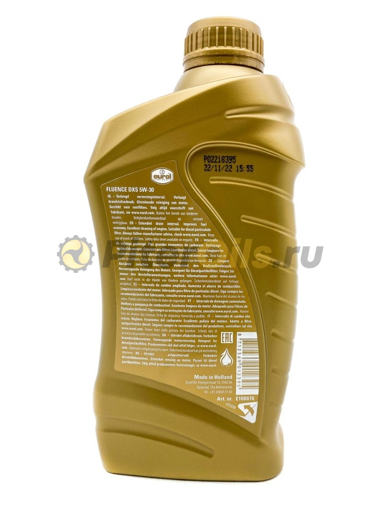 Eurol Fluence DXS 5W-30 (1л) E100076-1L