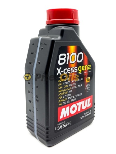 MOTUL 8100 X-cess gen2 SAE 5W-40 1л 109774/102784/111681