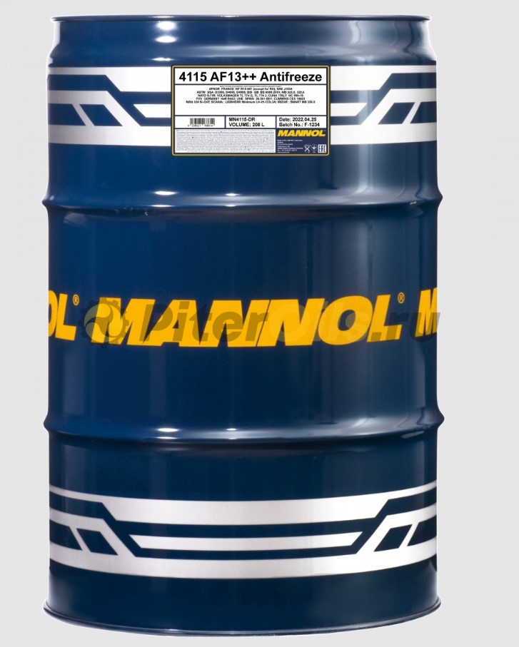 Mannol Antifreeze MN AF13++ (208л) MN4115-DR