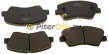 SANGSIN BRAKE Колодки тормозные передние SP1400 (GDB3549) HYUNDAI ELANTRA MD, i30, KIA CEED JD