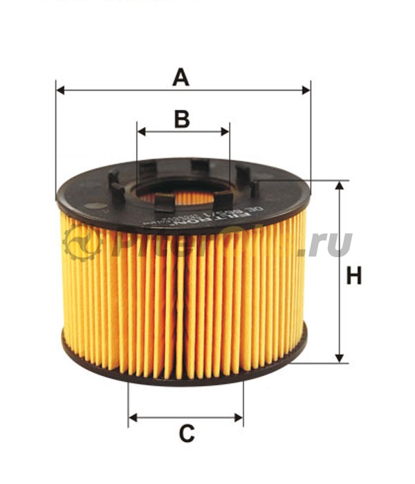 Фильтр масляный FILTRON OE665/1 (HU920x) FORD Transit 2000 2.0Di /2.4Di-TDCi