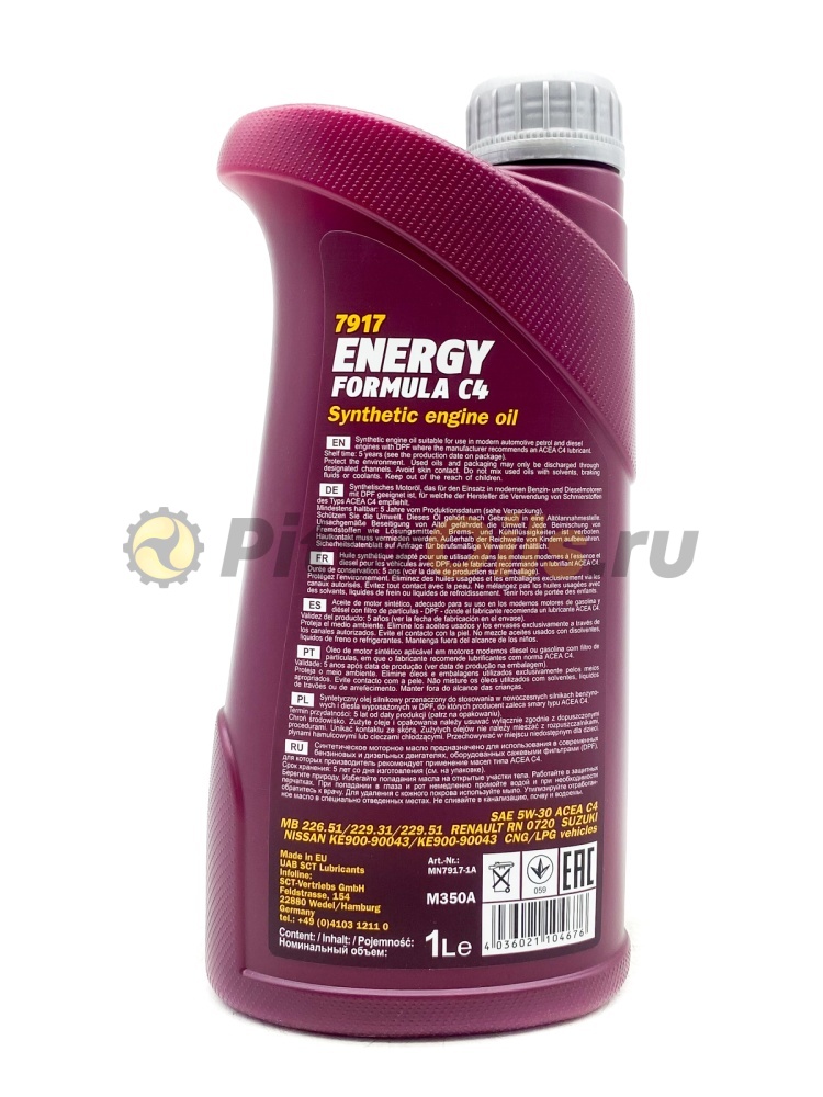 Mannol Energy Formula C4 5w30 (1л) 79171