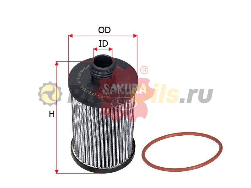 Sakura Фильтр масляный EO65110 (HU7030z)