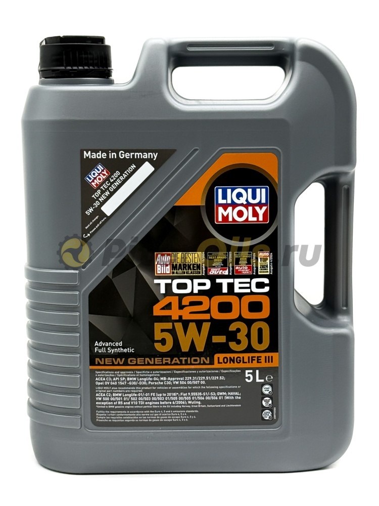 LIQUI MOLY Top Tec 4200 5w30 (5л) 7661