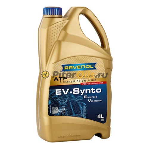 RAVENOL трансмиссионное масло EV-Synto ATF E-Transmission Fluid (4л) 4014835890831