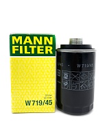 Фильтр масляный MANN W719/45  VW,Audi,Skoda 1.8/2.0 TFSI (LC-1047)
