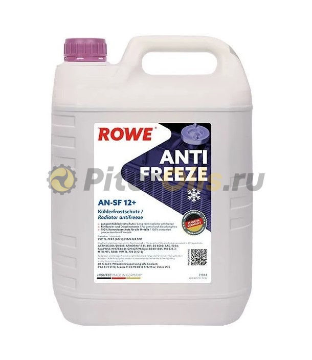 Rowe HIGHTEC ANTIFREEZE AN-SF G12+ (5л) 21014005099