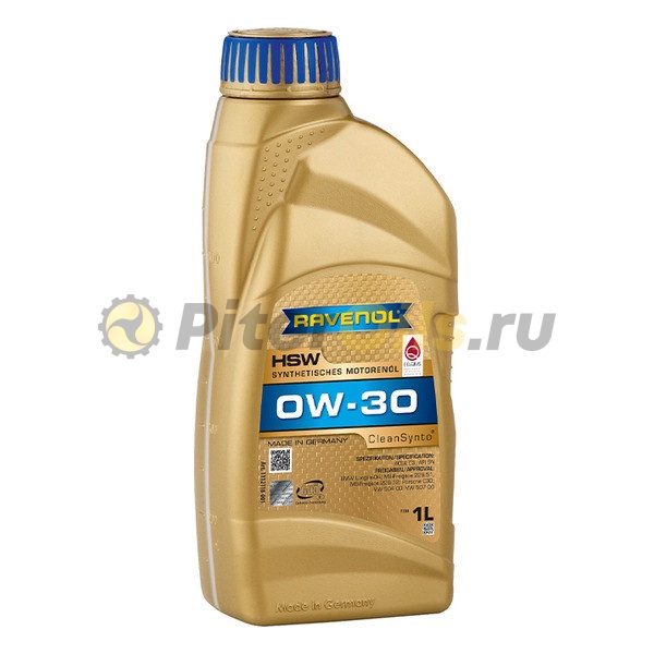 RAVENOL моторное масло HSW SAE 0W-30 (1л) 4014835889545