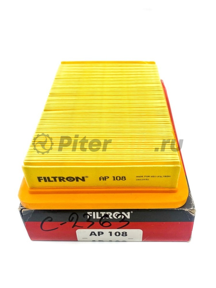 Фильтр воздушный FILTRON AP108 ( C 2363 )