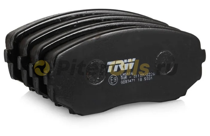 Дисковые тормозные колодки передние TRW GDB3471 для Mazda CX-7, Mazda CX-9 (4 шт.)